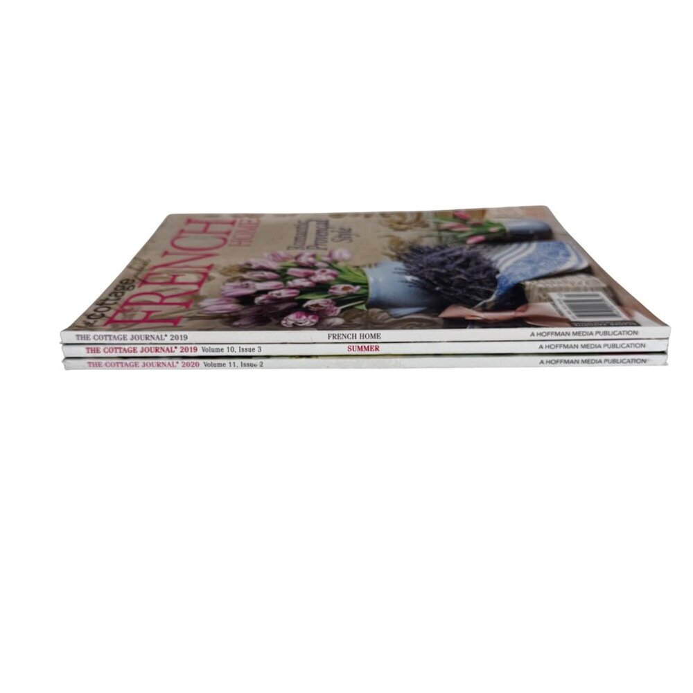 The Cottage Journal Magazine 2019 2020 Summer Spring French Issue Lot Of 3 Decor - Picture 12 of 12